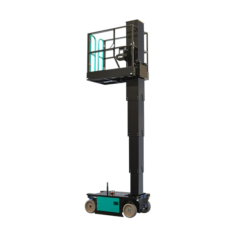 Elevador de mástil vertical autopropulsado de 4,8 m