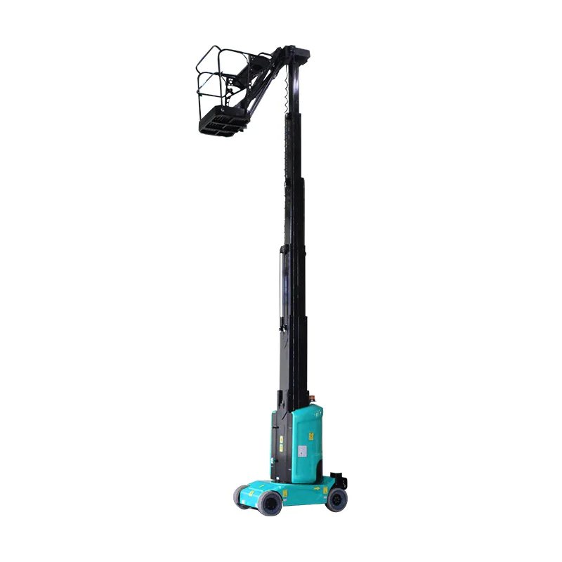 Elevador JIB de mástil vertical autopropulsado de 9 m